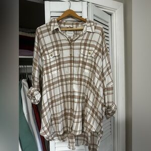 American Eagle Plaid Flannel